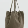 Sac cabas en daim