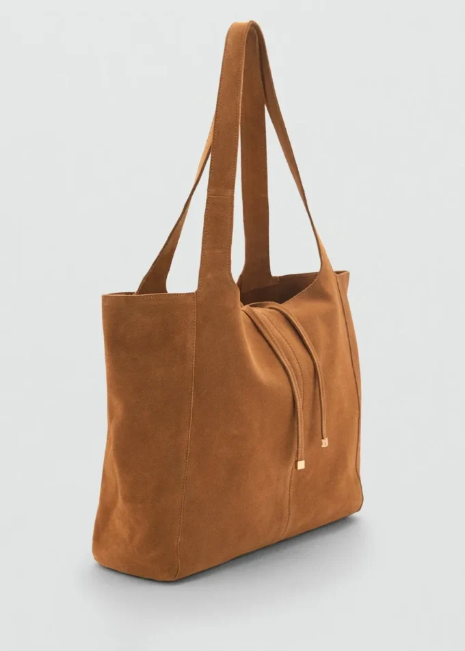 Sac cabas en daim Sac cabas en daim