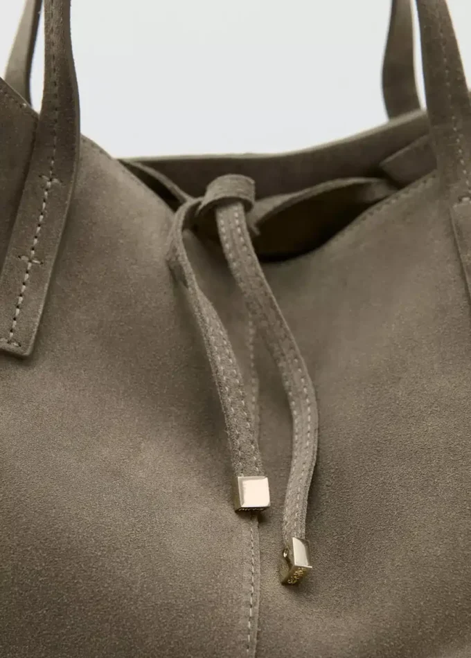 Sac cabas en daim