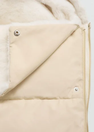 Sac de marche effet fourrure