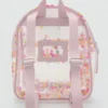 Sac à dos transparent à confettis Sac à dos transparent à confettis