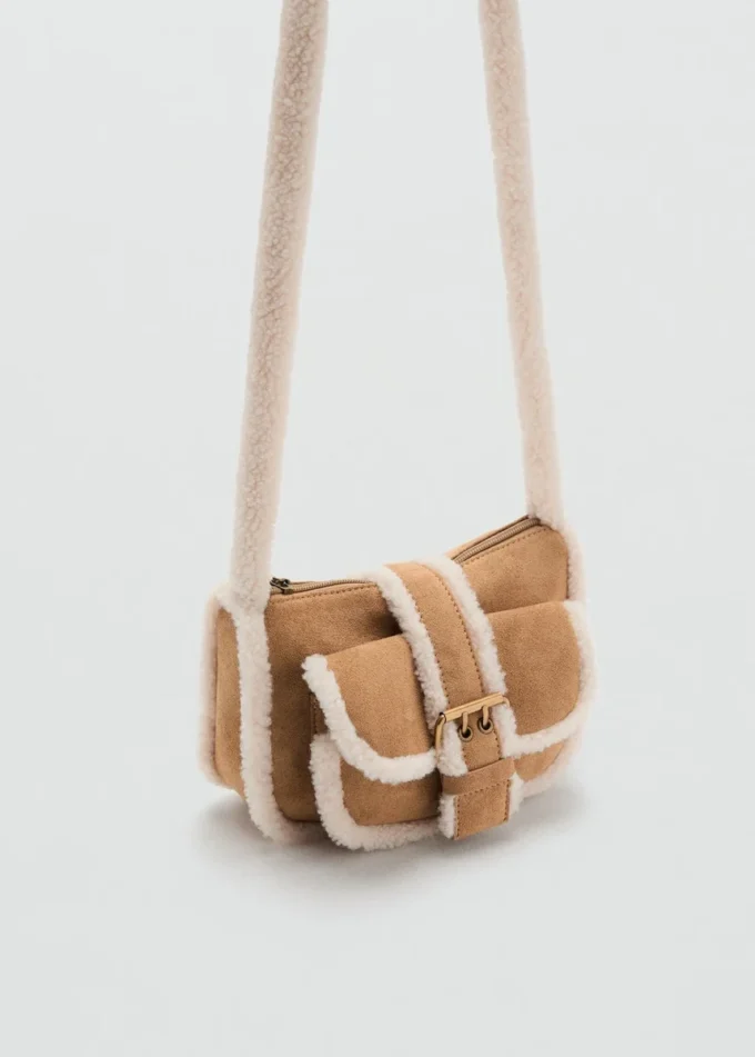 Sac effet peau de mouton Sac effet peau de mouton