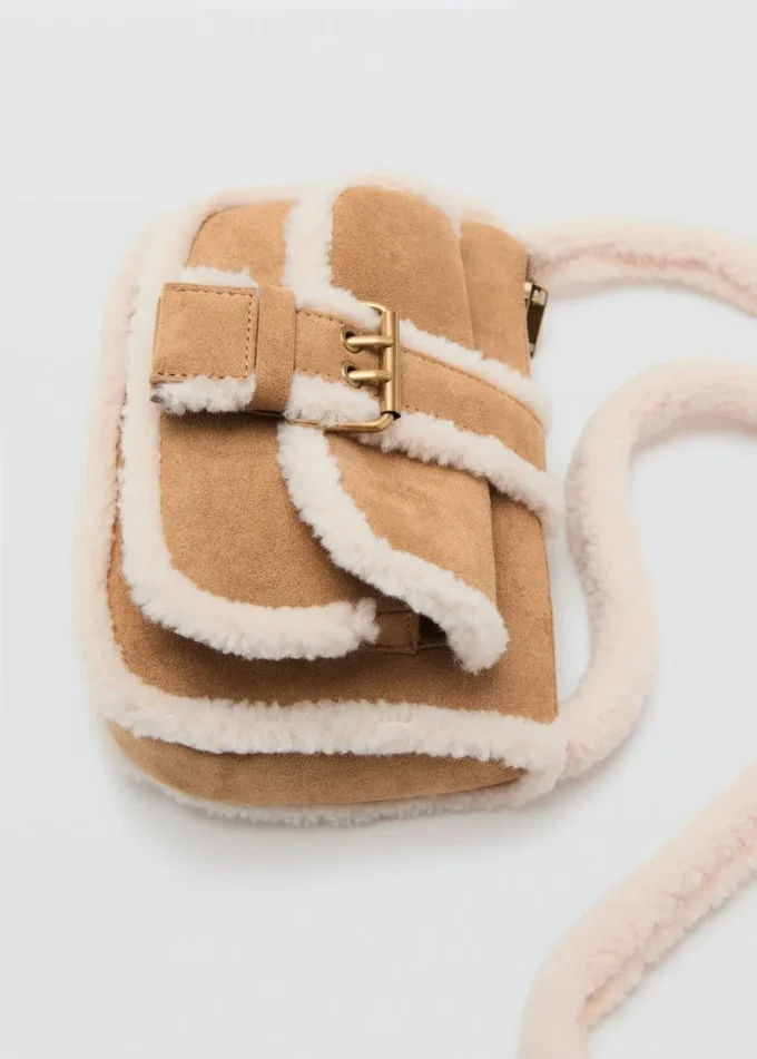 Sac effet peau de mouton Sac effet peau de mouton