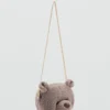 Sac effet peau de mouton ours en peluche