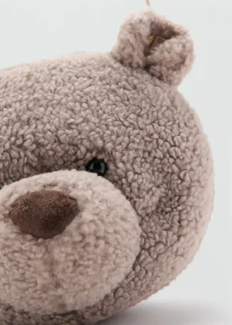 Sac effet peau de mouton ours en peluche