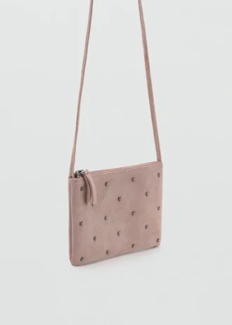 Sac en cuir à clous