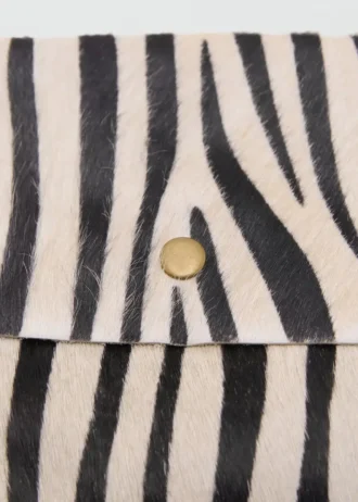 Sac en cuir imprimé animal