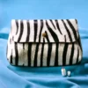 Sac en cuir imprimé animal