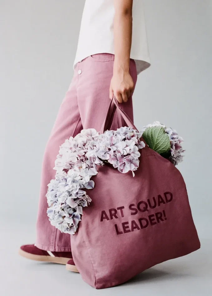Sac fourre-tout brodé