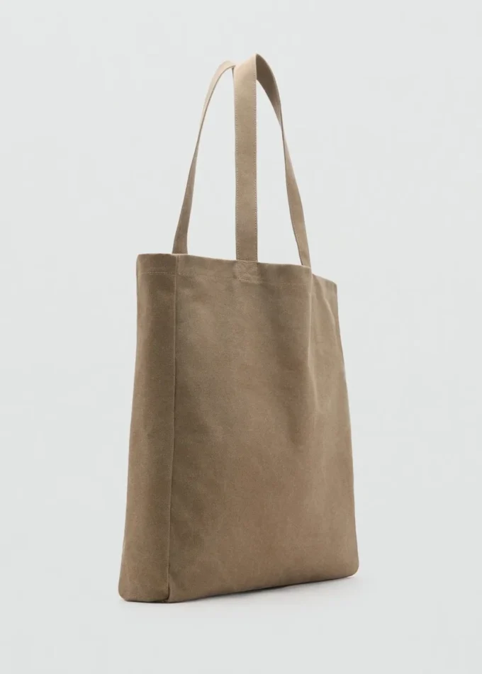 Sac fourre-tout en coton Sac fourre-tout en coton