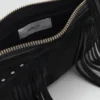 Sac à franges en cuir Sac à franges en cuir