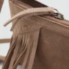 Sac à franges en cuir Sac à franges en cuir