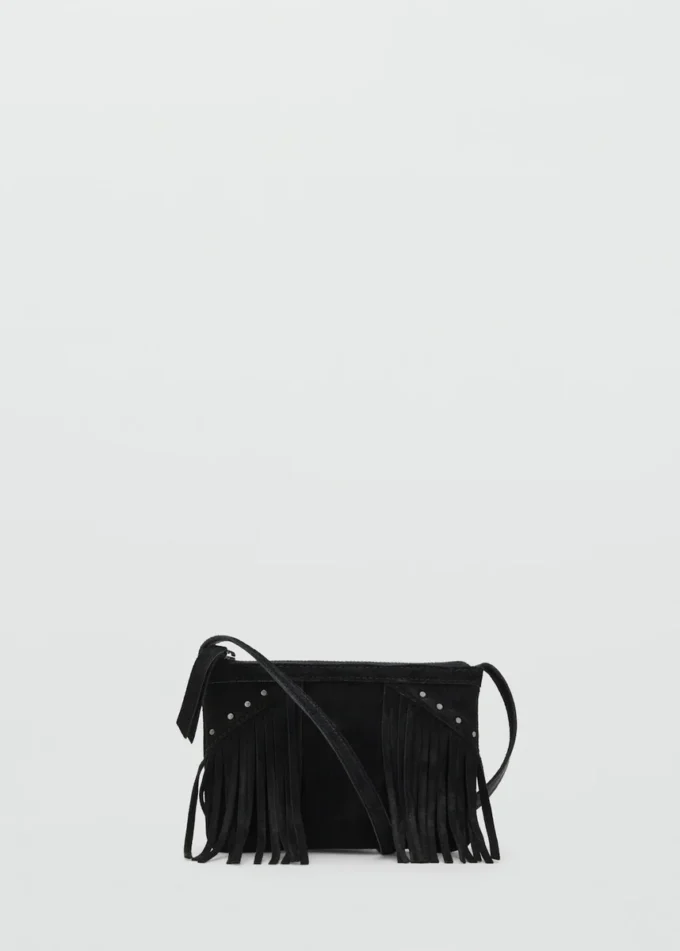 Sac à franges en cuir Sac à franges en cuir