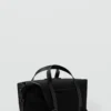 Sac à main bowling en cuir combiné Sac à main bowling en cuir combiné