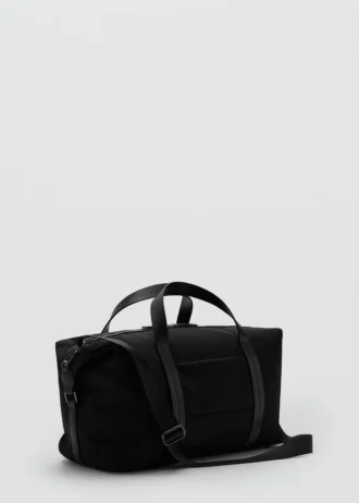 Sac à main bowling en cuir combiné
