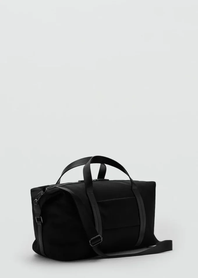 Sac à main bowling en cuir combiné Sac à main bowling en cuir combiné