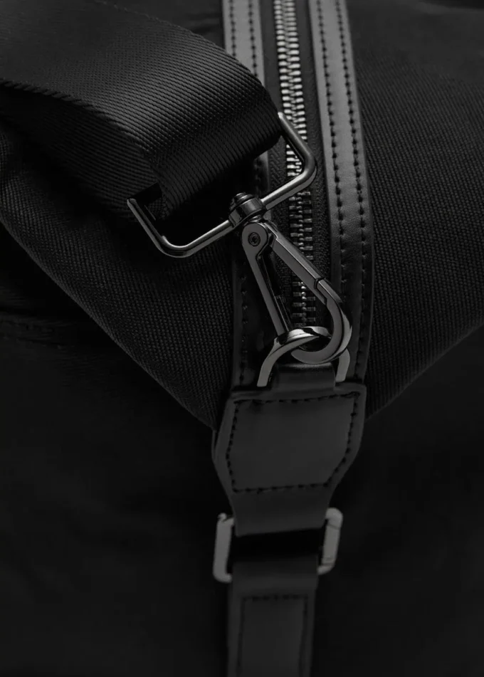 Sac à main bowling en cuir combiné Sac à main bowling en cuir combiné
