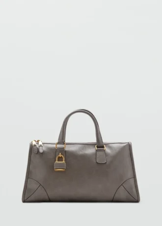 Sac à main brillant avec poignées