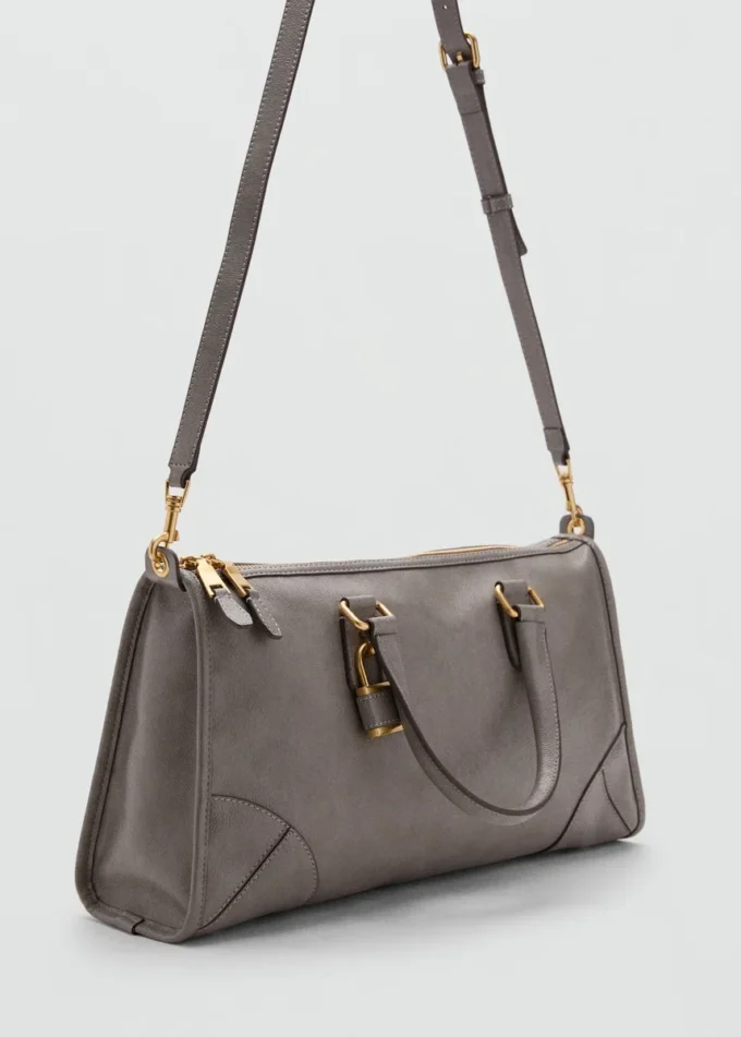 Sac à main brillant avec poignées Sac à main brillant avec poignées