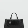 Sac à main brillant avec poignées Sac à main brillant avec poignées