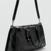 Sac à main brillant avec poignées Sac à main brillant avec poignées