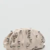 Sac à main en cuir avec détail boules Sac à main en cuir avec détail boules