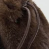 Sac à main en fausse fourrure Sac à main en fausse fourrure