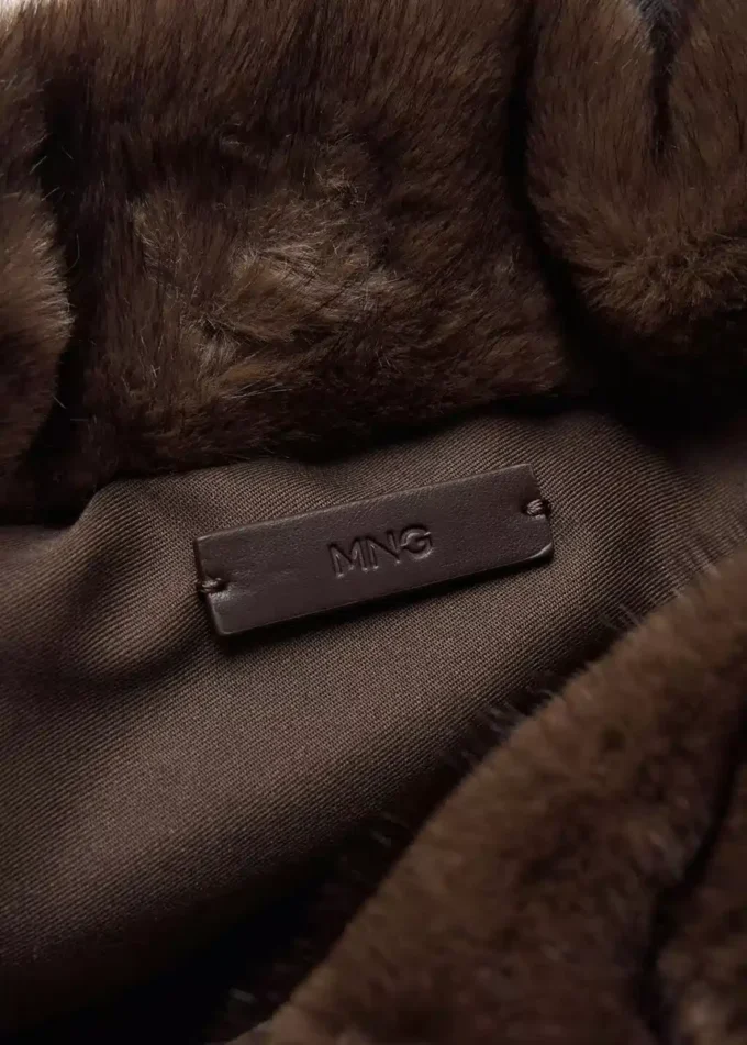 Sac à main en fausse fourrure Sac à main en fausse fourrure