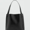 Sac seau avec détails métalliques Sac seau avec détails métalliques
