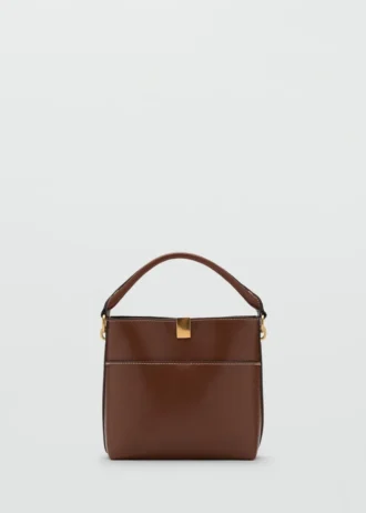 Sac seau avec détails métalliques Sac seau avec détails métalliques