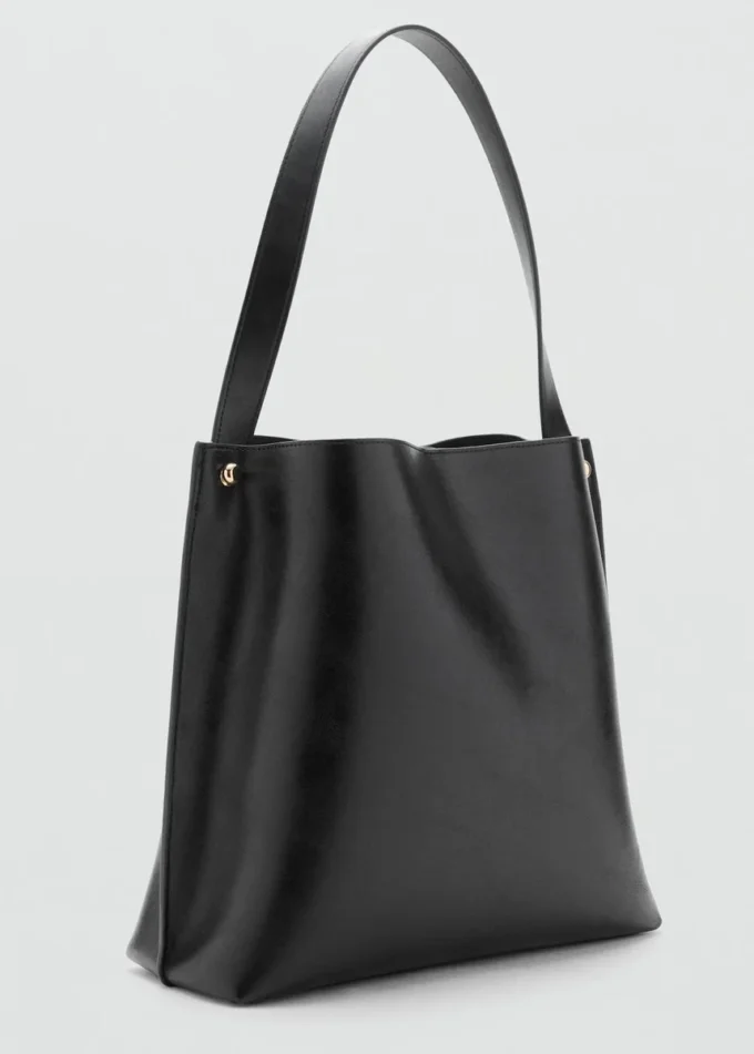 Sac seau avec détails métalliques Sac seau avec détails métalliques