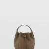Sac seau jacquard avec logo Sac seau jacquard avec logo