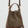 Sac seau jacquard avec logo Sac seau jacquard avec logo