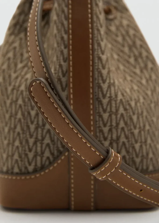 Sac seau jacquard avec logo Sac seau jacquard avec logo