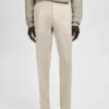 Salerno Pantalon de costume slim 100 % lin Salerno Pantalon de costume slim 100 % lin