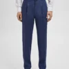 Salerno Pantalon de costume slim 100 % lin Salerno Pantalon de costume slim 100 % lin