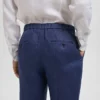 Salerno Pantalon de costume slim 100 % lin Salerno Pantalon de costume slim 100 % lin