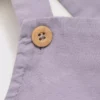 Salopette courte en denim Salopette courte en denim
