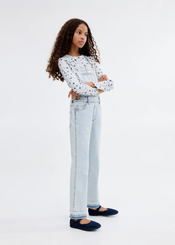 Salopette en coton denim Salopette en coton denim