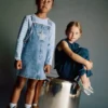 Salopette en denim à étoiles Salopette en denim à étoiles