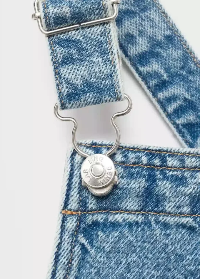 Salopette en denim à étoiles Salopette en denim à étoiles