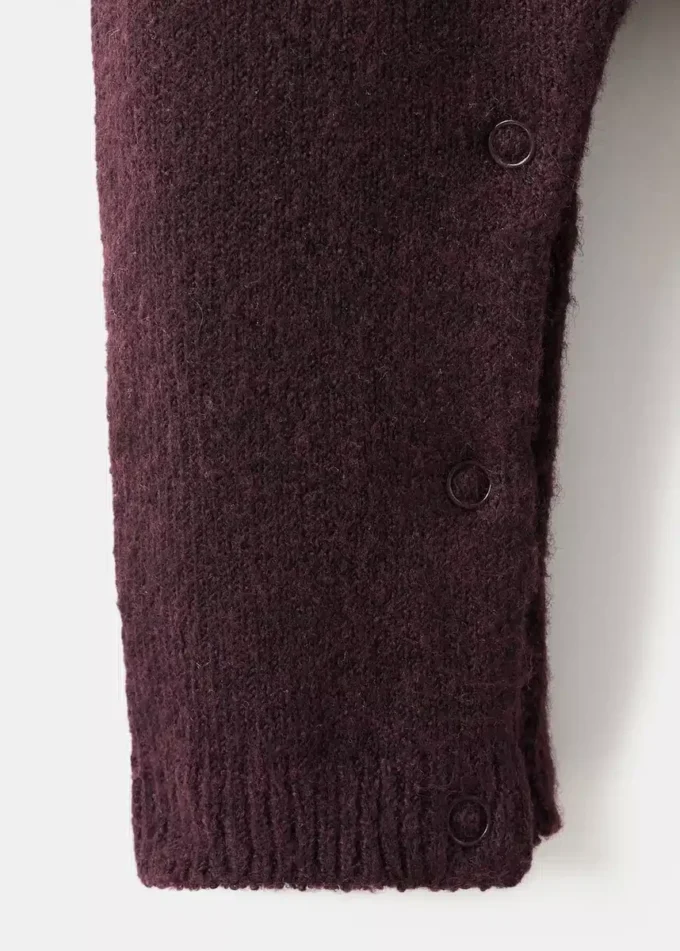 Salopette en maille jacquard Salopette en maille jacquard