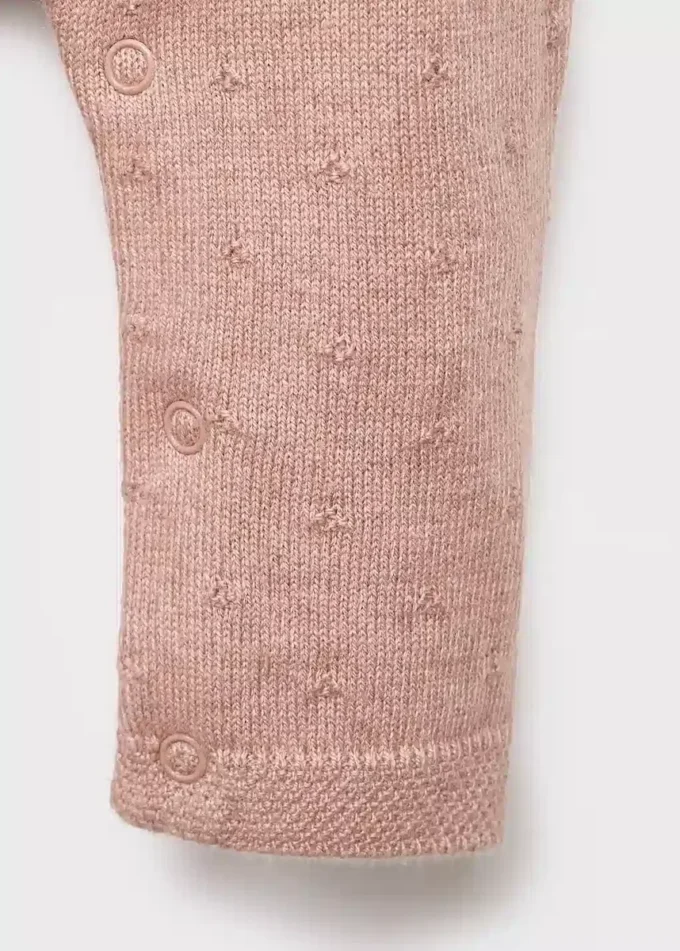 Salopette en tricot brodé Salopette en tricot brodé