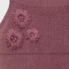 Salopette en tricot brodé Salopette en tricot brodé