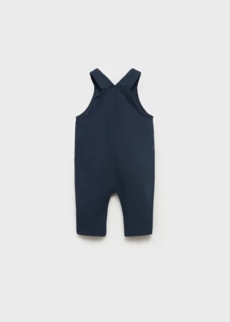 Salopette longue en coton