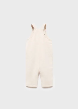 Salopette longue en coton