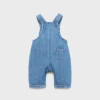 Salopette à poches en denim Salopette à poches en denim