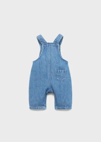 Salopette à poches en denim