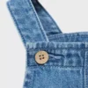 Salopette à poches en denim Salopette à poches en denim