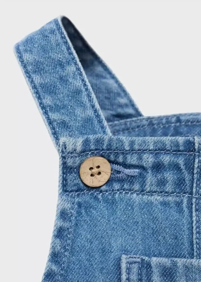 Salopette à poches en denim Salopette à poches en denim
